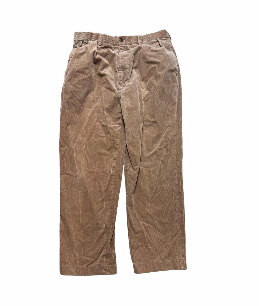 Polo Golf Ralph Lauren Fairway Pant Mens 36W Brown Cotton Stretch Twill Pockets